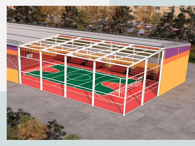 Спортивные сооружения в каменке