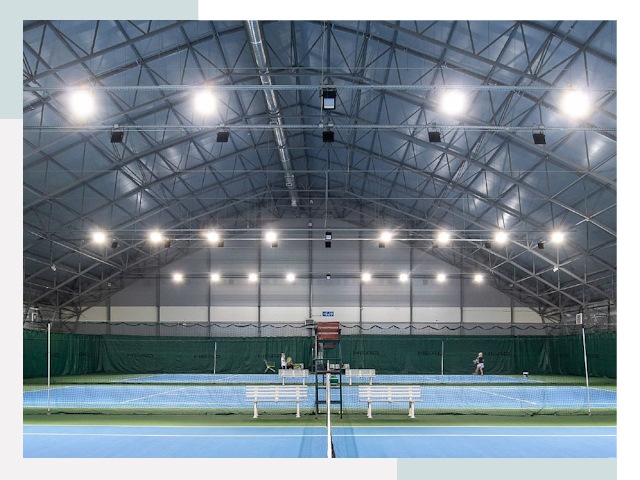 Строительство теннисных кортов в Каменка от 607 руб.