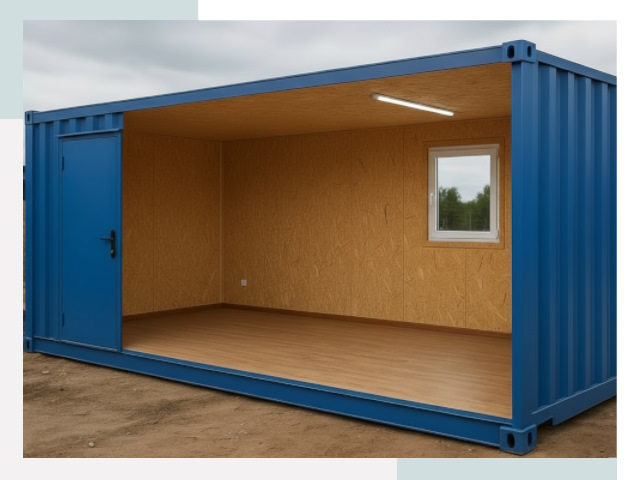 Блок-контейнеры в каменке