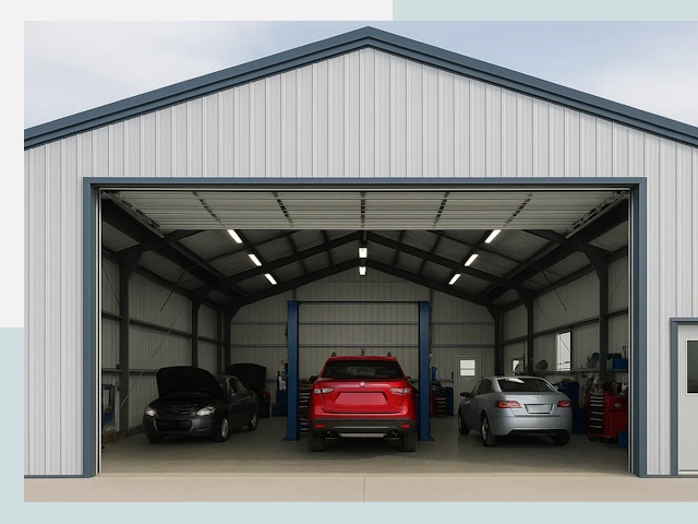 Ангары из сэндвич панелей от 607 руб. в Каменка