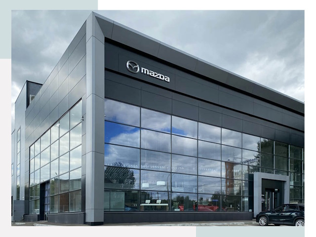 Строительство автосалонов в каменке