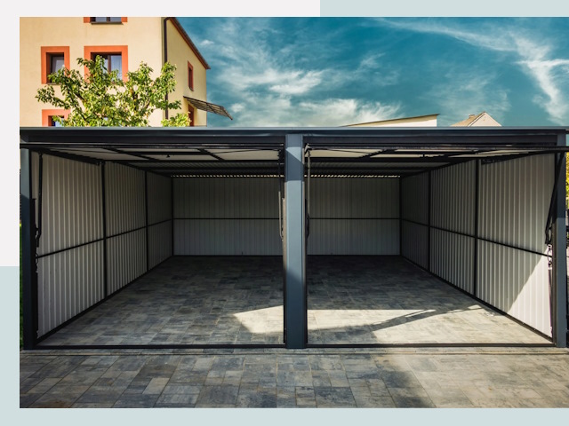 Гаражи из металлоконструкций от 607 руб. в Каменка