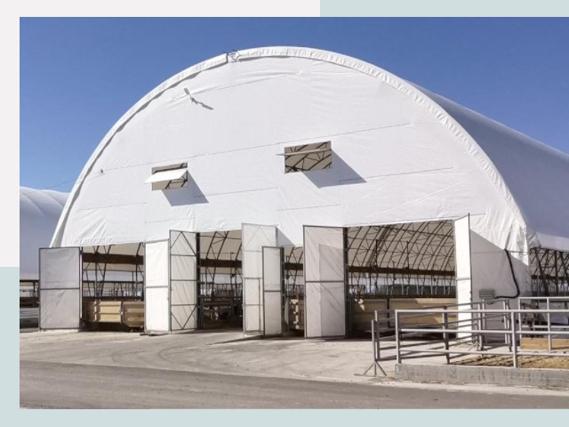 Тентовые ангары по цене 607 руб. в Каменка