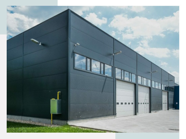 Модульные ангары в каменке