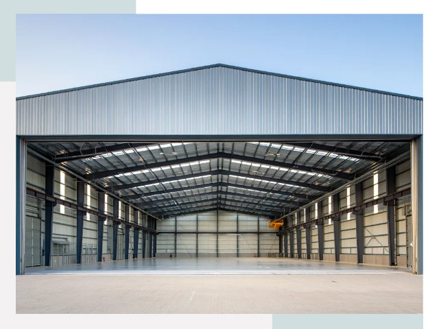 Большие ангары в каменке