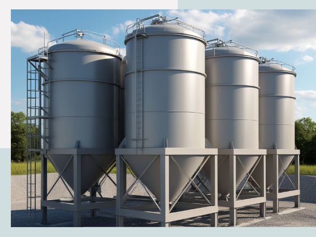 Металлические силосы от СтальСтрой-Кам по цене 607 руб.