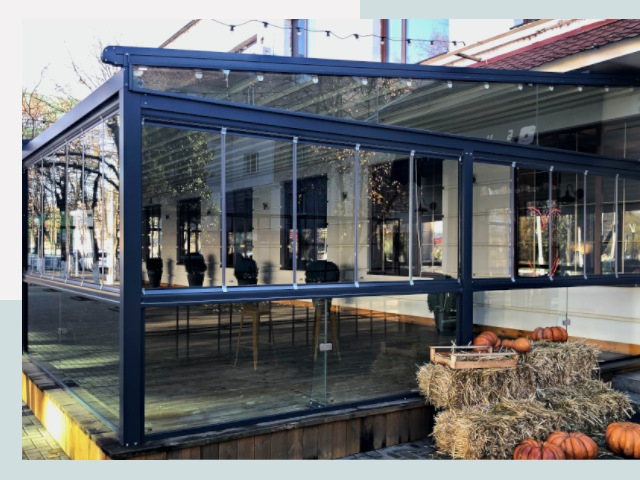 Летние веранды для кафе в каменке от 607 руб.