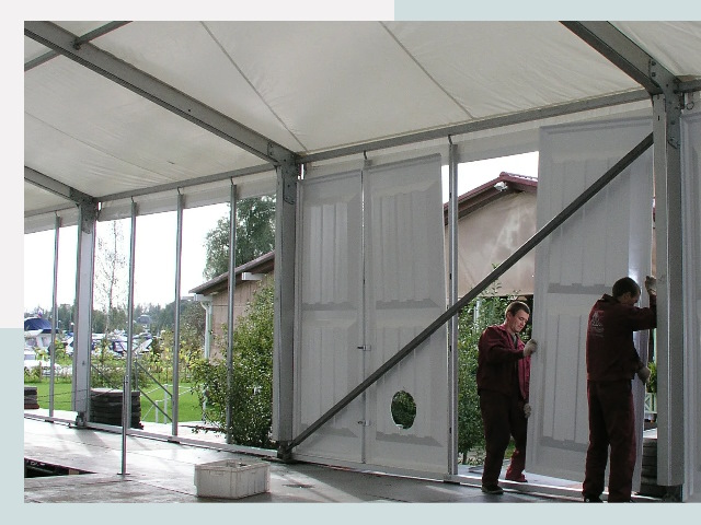 Быстро сборные шатры в Каменка от 607 руб. за м²