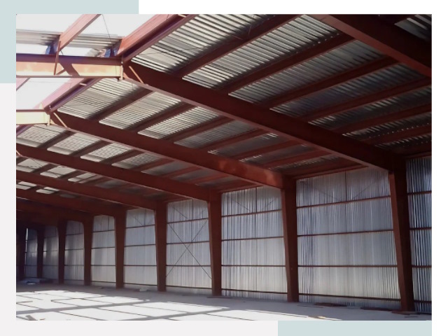 Металлические склады в каменке