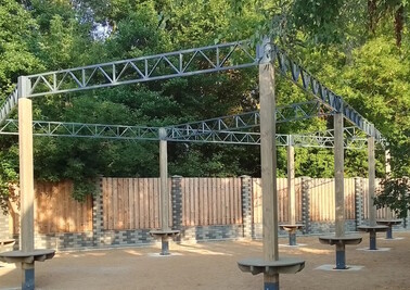 Терраса из металлоконструкций под ключ, проектирование, изготовление и монтаж от СтальСтрой-Кам